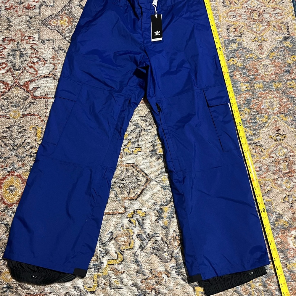 Adidas Royal Blue 10k Cargo SnowPants